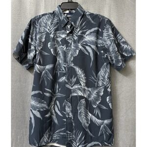 Fried Denim Mens Short‎ Sleeve Shirt Size M Slim Fit